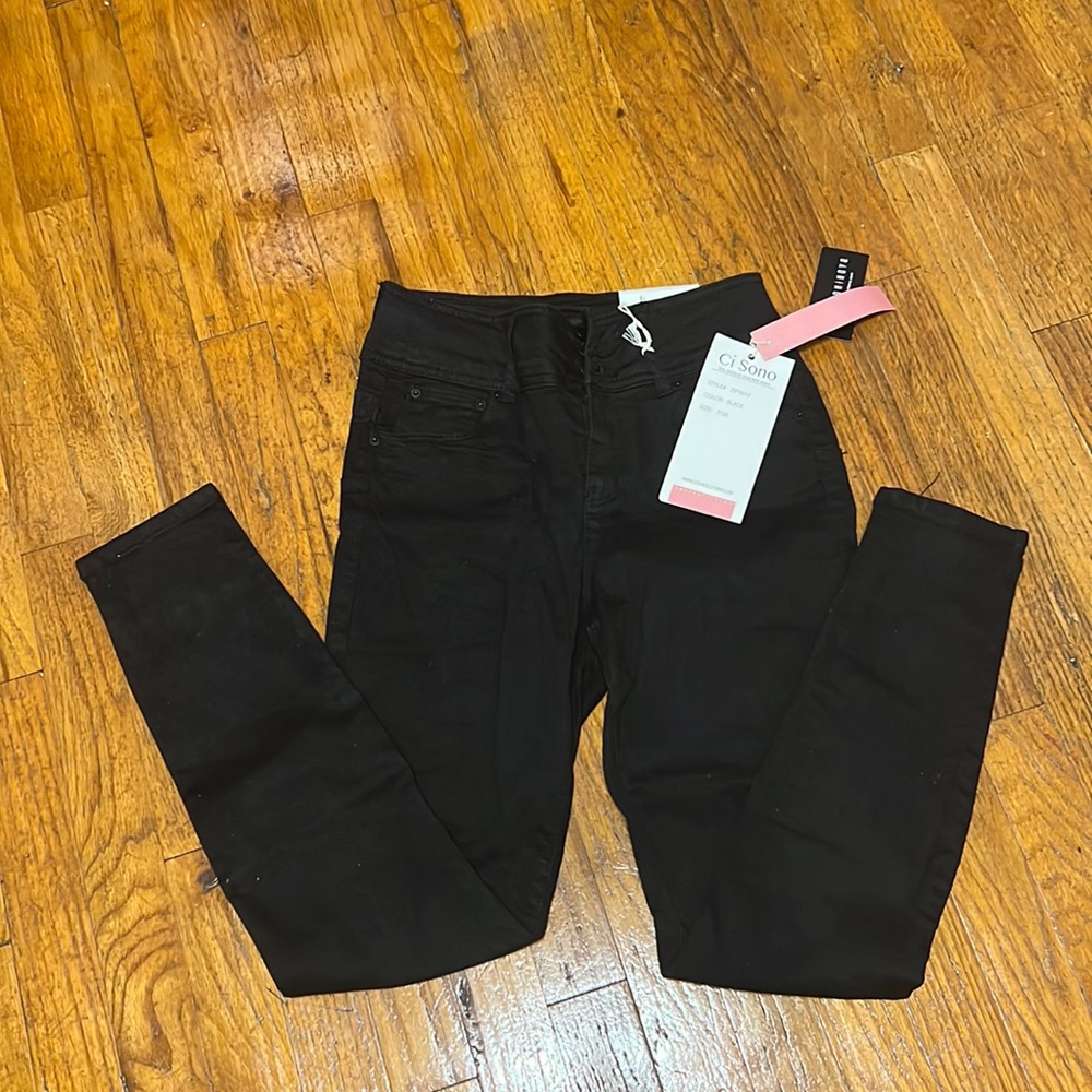 Brand New Fashion Nova High Waisted Black Jeans
